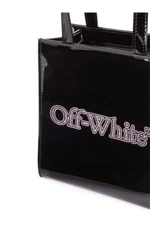 borsa in poliamide nero OFF WHITE KIDS | OGNA002F24FAB0011083